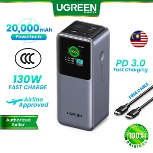 UGREEN Nexode Pro Power Bank 20000mAh 130W
