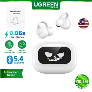 UGREEN ClipBuds Magic Open-Ear Earbuds with Smart Touchscreen